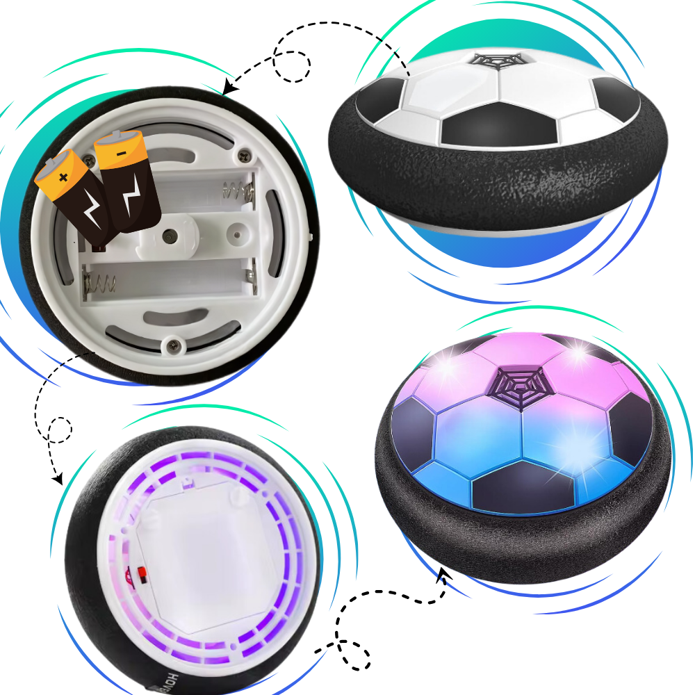 LED Light-Up Hover Ball