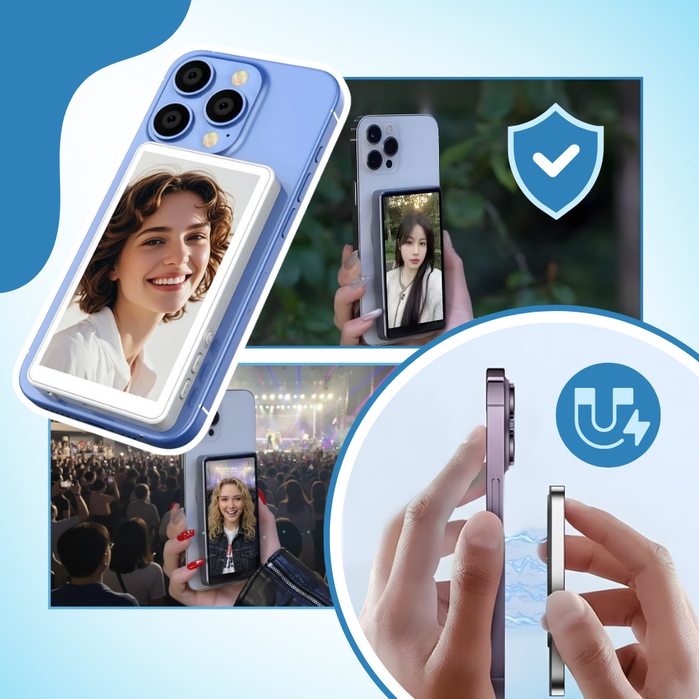 Magnetic Selfie Phone Monitor
