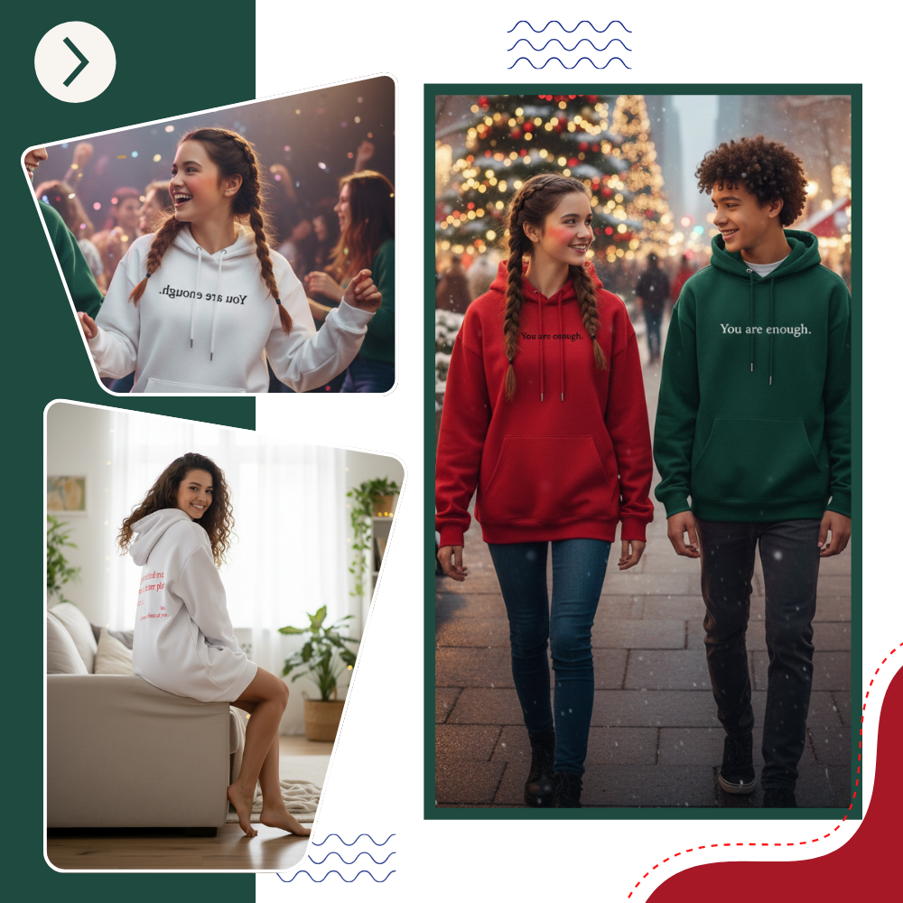 Motivational Loose Women Hoodie