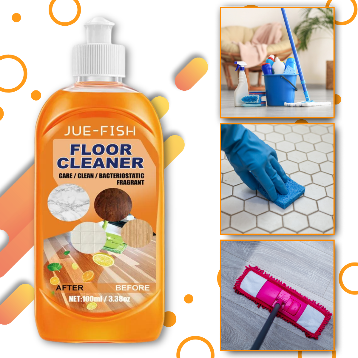 Natural Scent Multipurpose Marble Cleaner