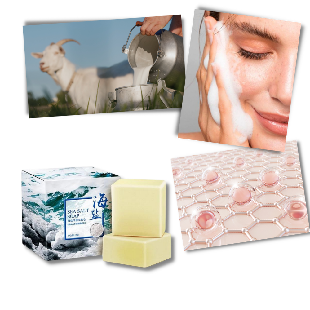 Natural Sea Salt Antiacne Soap