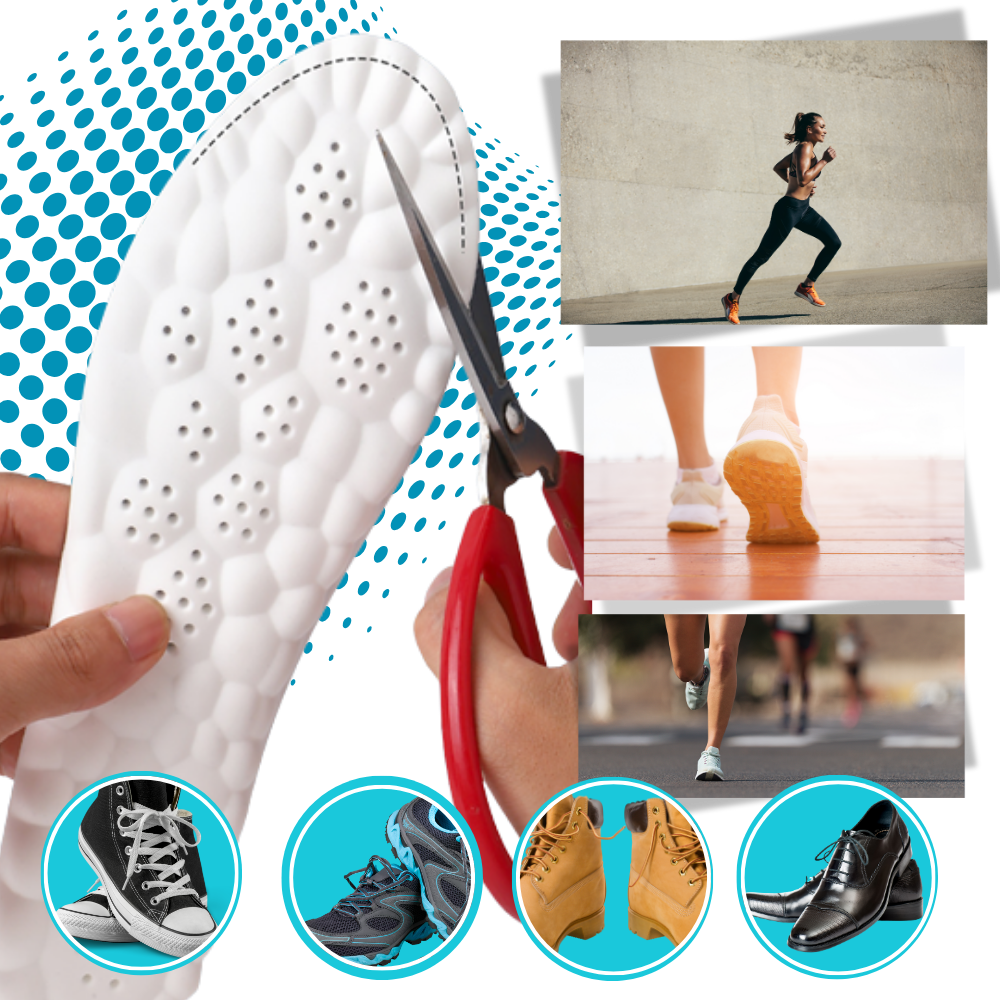 Orthopedic Memory Foam Shoe Insoles