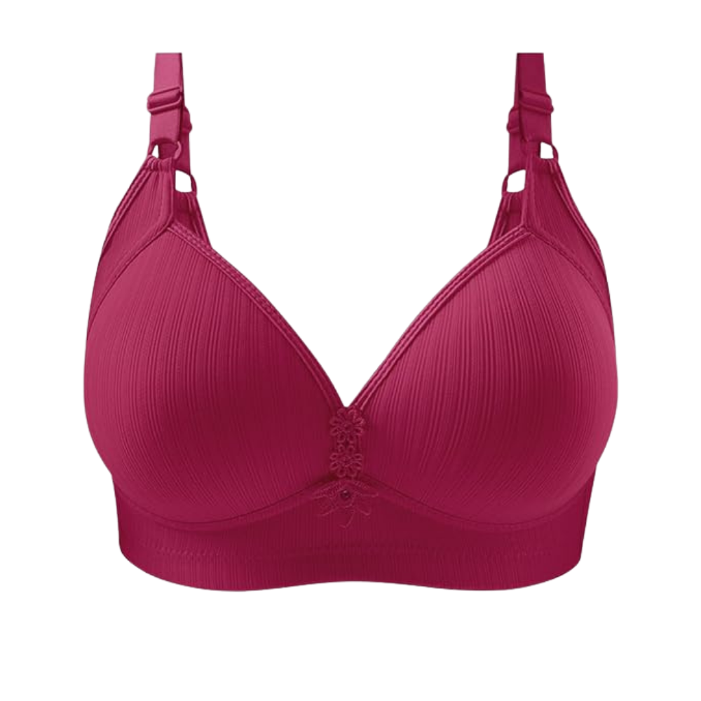 Plus Size Wireless Push-Up Bra