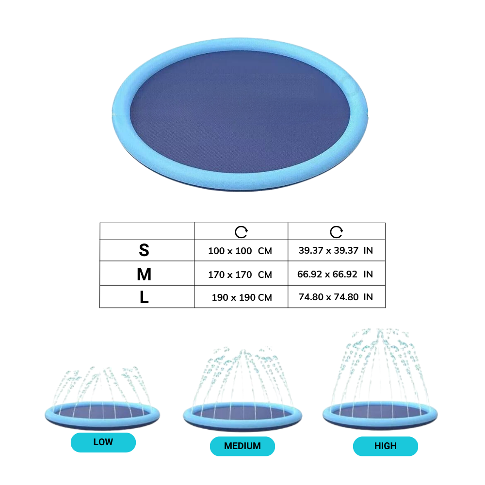 Portable Dog Splash Pad