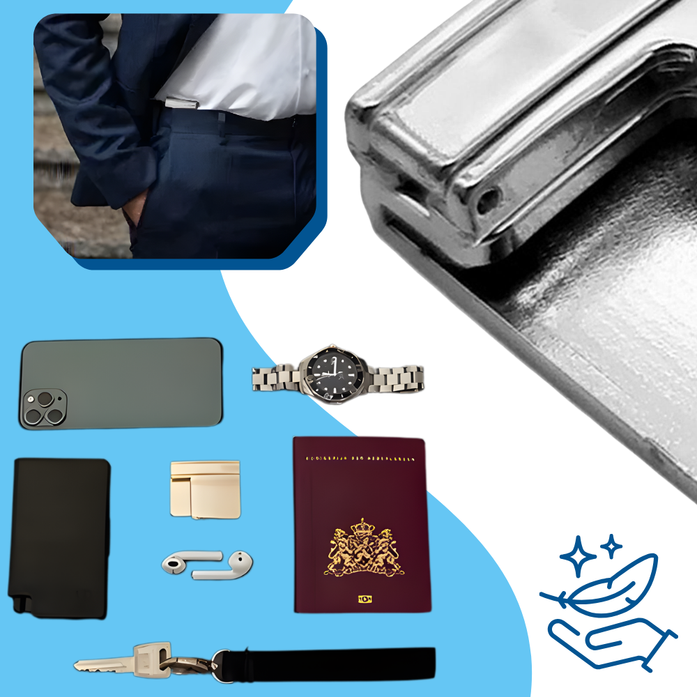 Precise Clean Tailor Invisible Clip Belt