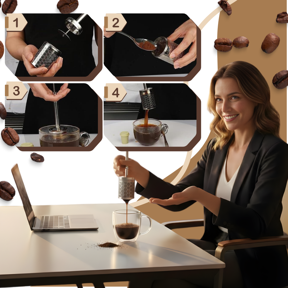 Pure Aroma French Coffee Presser