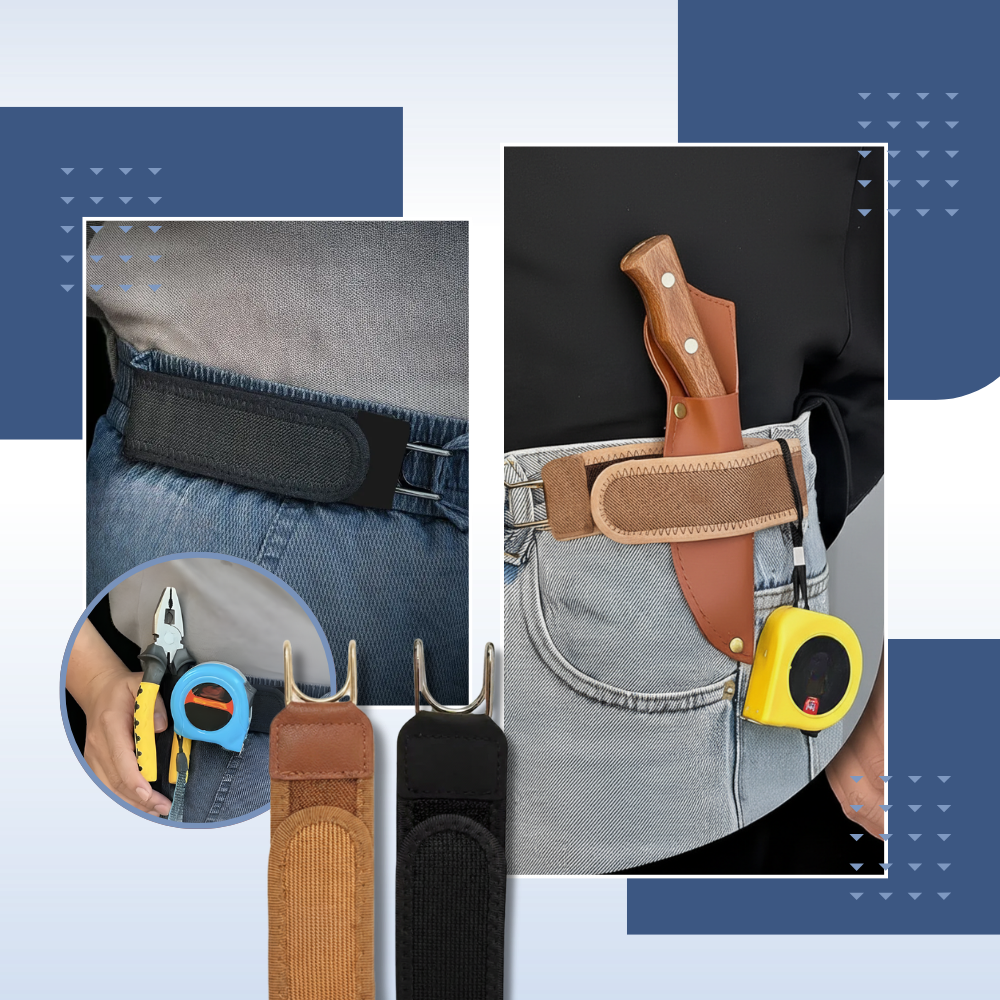 Reinforced Easy Wear Men Side Belt