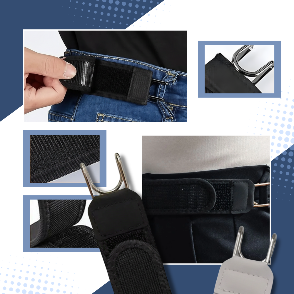 Reinforced Easy Wear Men Side Belt