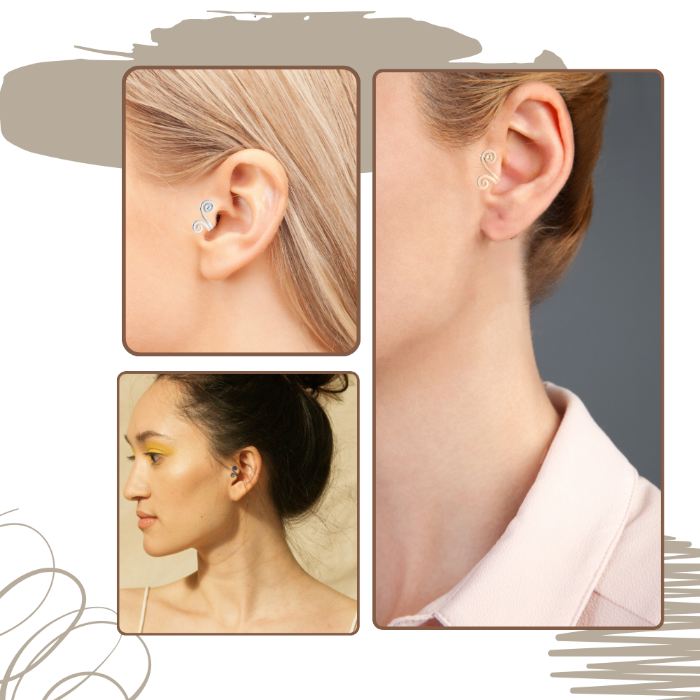 Relaxation Support Non Piercing Earrings