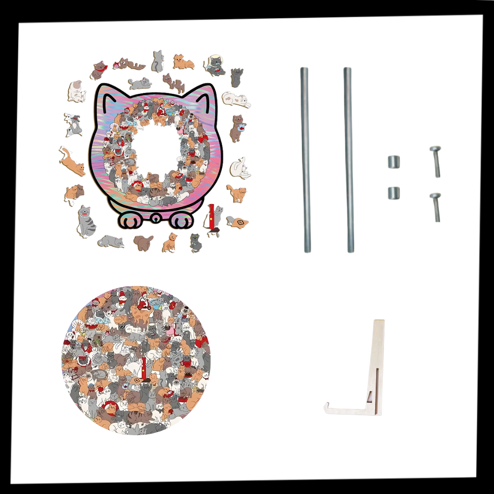 Relaxing Jigsaw Cat Puzzle