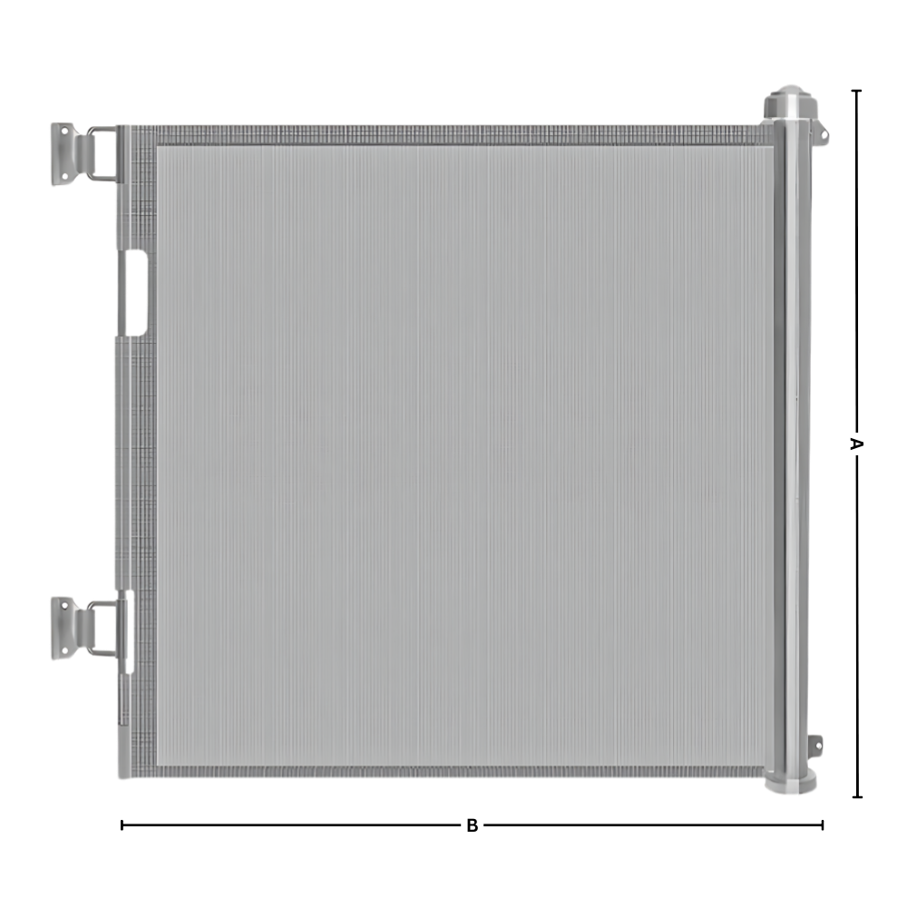 Retractable Sturdy Mesh Pet & Baby Gate