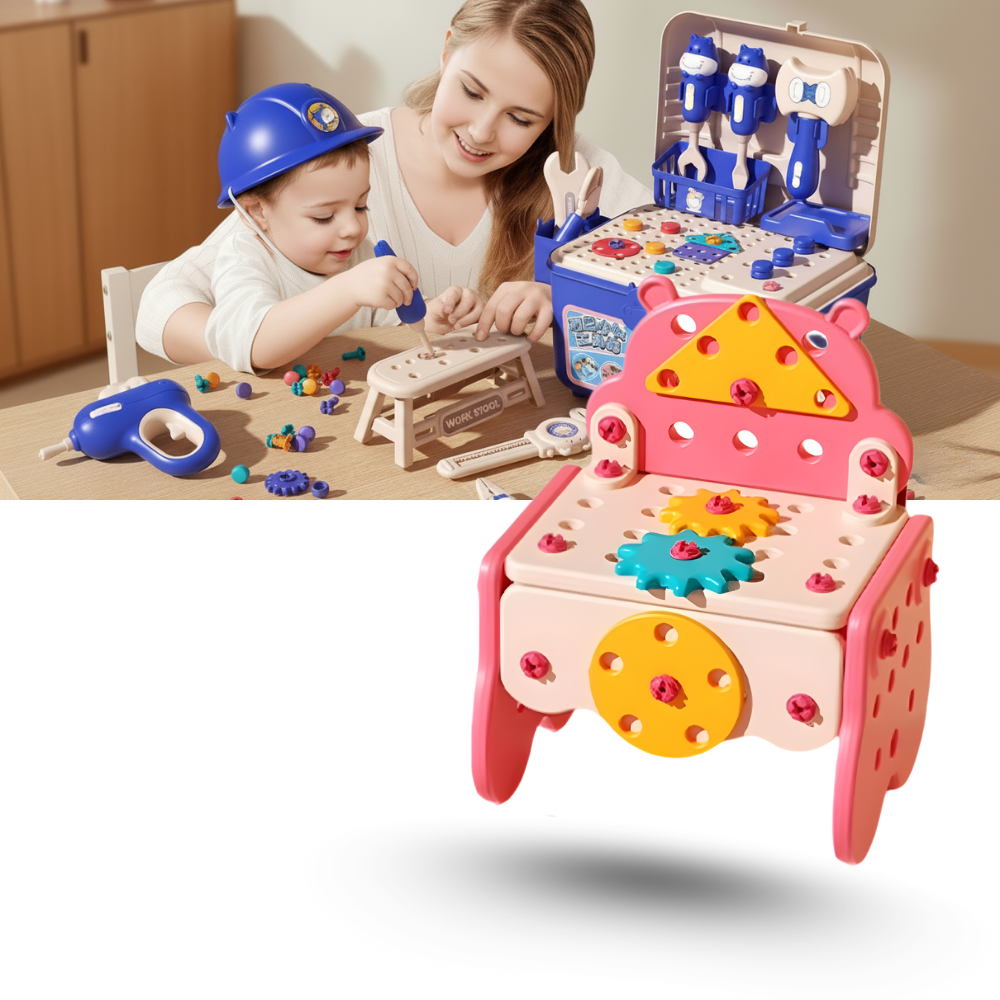 Screw Puzzle Kid Tool Box