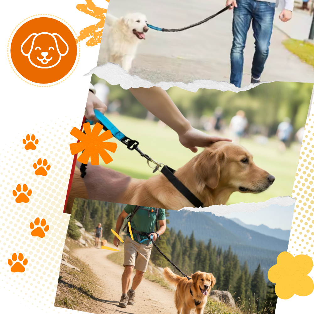 Secure & Ergonomic Dog Waist Leash