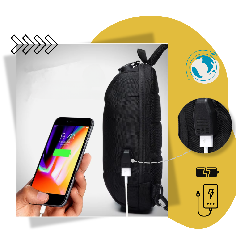 Secure Charge Crossbody Bag