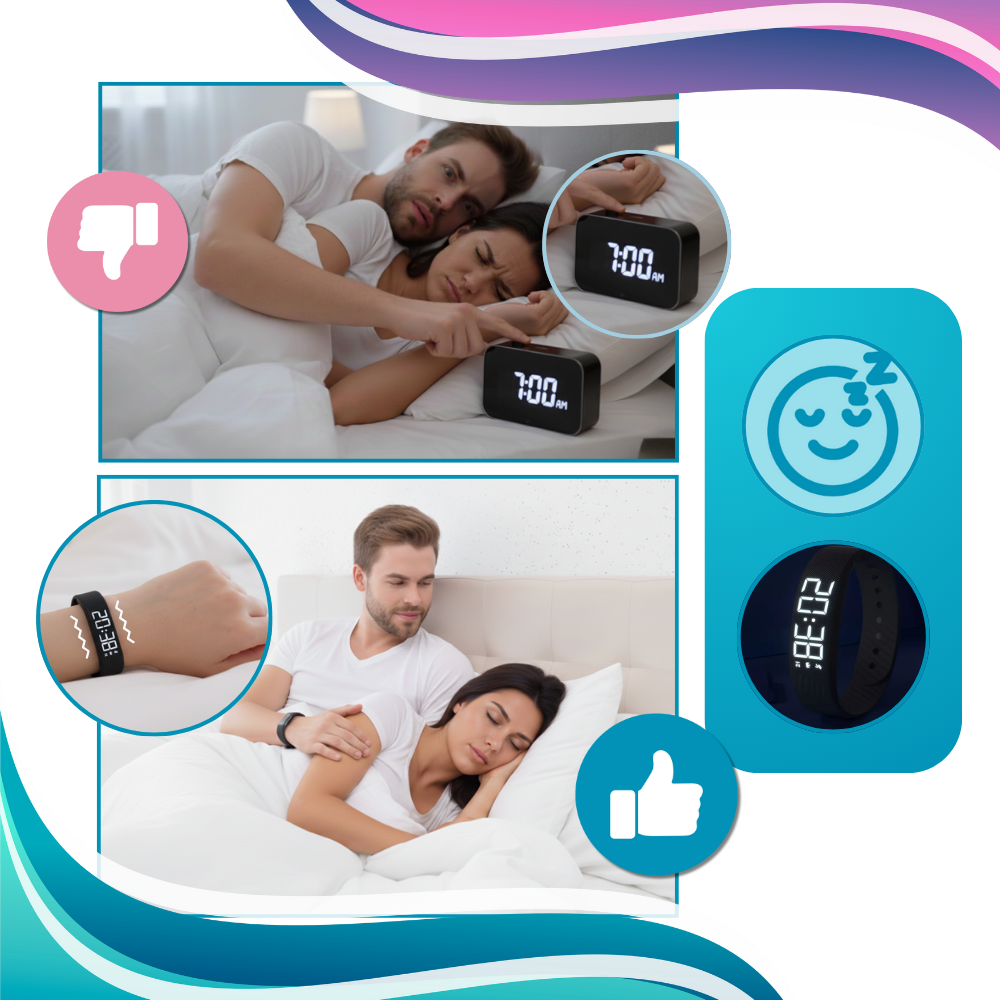Silent Wake Up Alarm Wristband