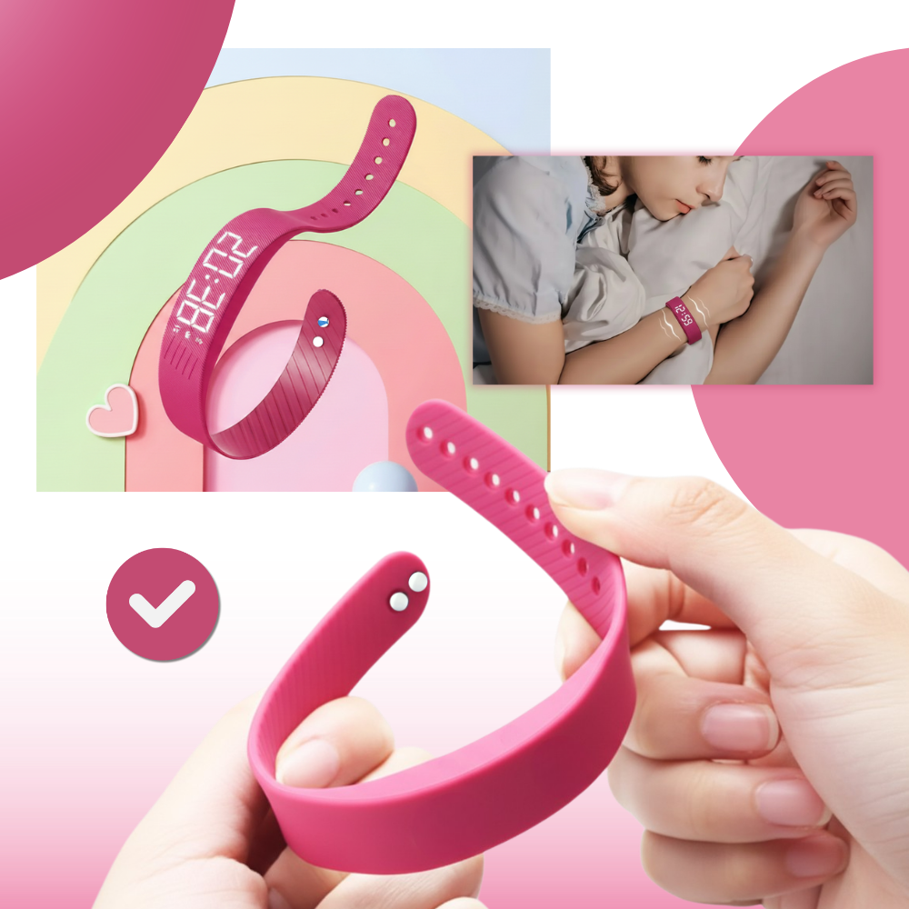 Silent Wake Up Alarm Wristband