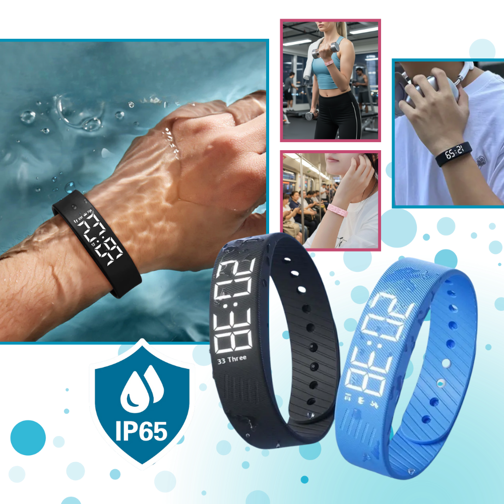 Silent Wake Up Alarm Wristband