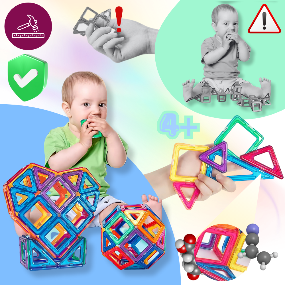 Snap & Build Magnetic Blocks