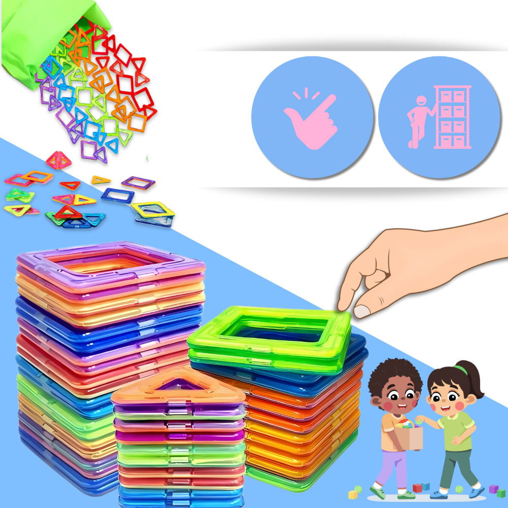 Snap & Build Magnetic Blocks