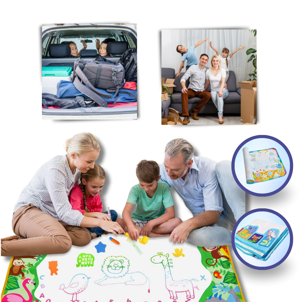 Stimulating Water Doodle Mat