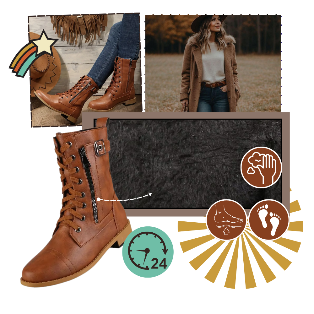 Stylish Non-Slip Walking Boots
