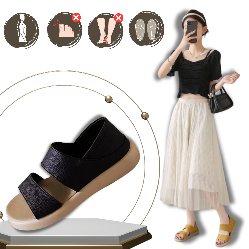 Stylish Non-Slip Orthopedic Slippers