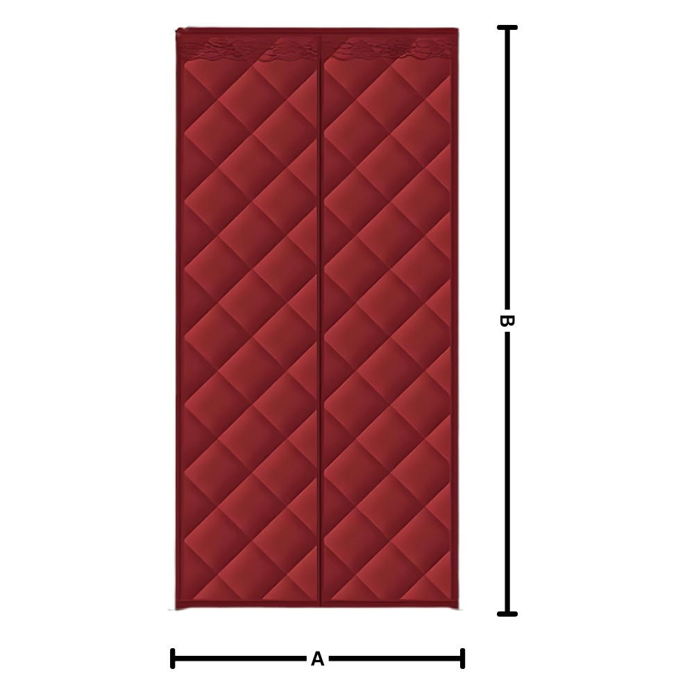 Stylish Thermal Efficient Door Curtain
