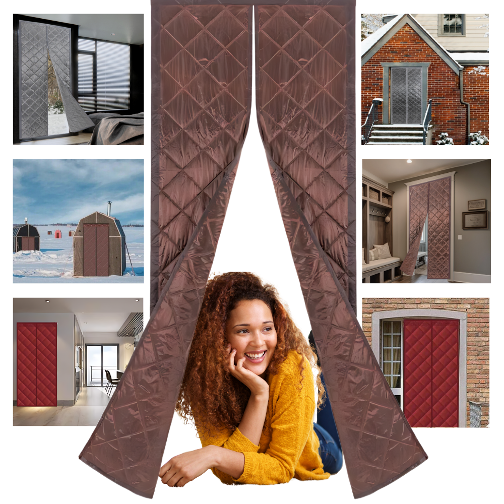 Stylish Thermal Efficient Door Curtain