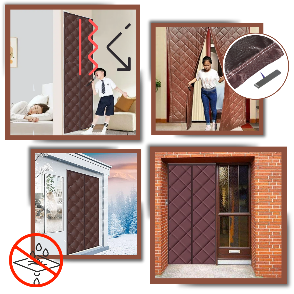 Stylish Thermal Efficient Door Curtain