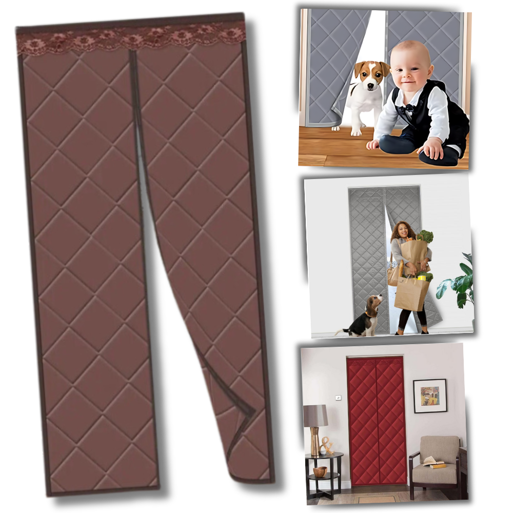 Stylish Thermal Efficient Door Curtain