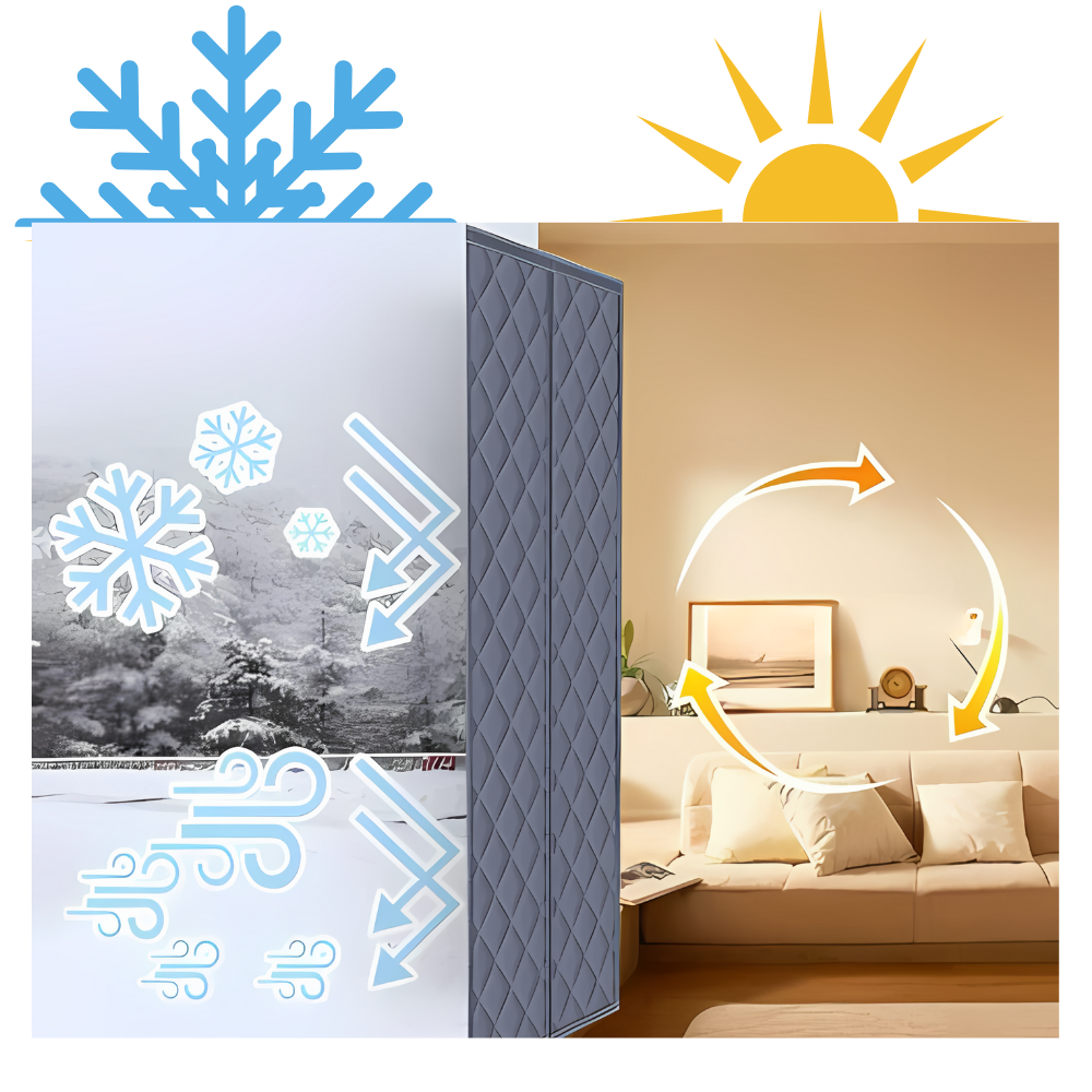 Stylish Thermal Efficient Door Curtain