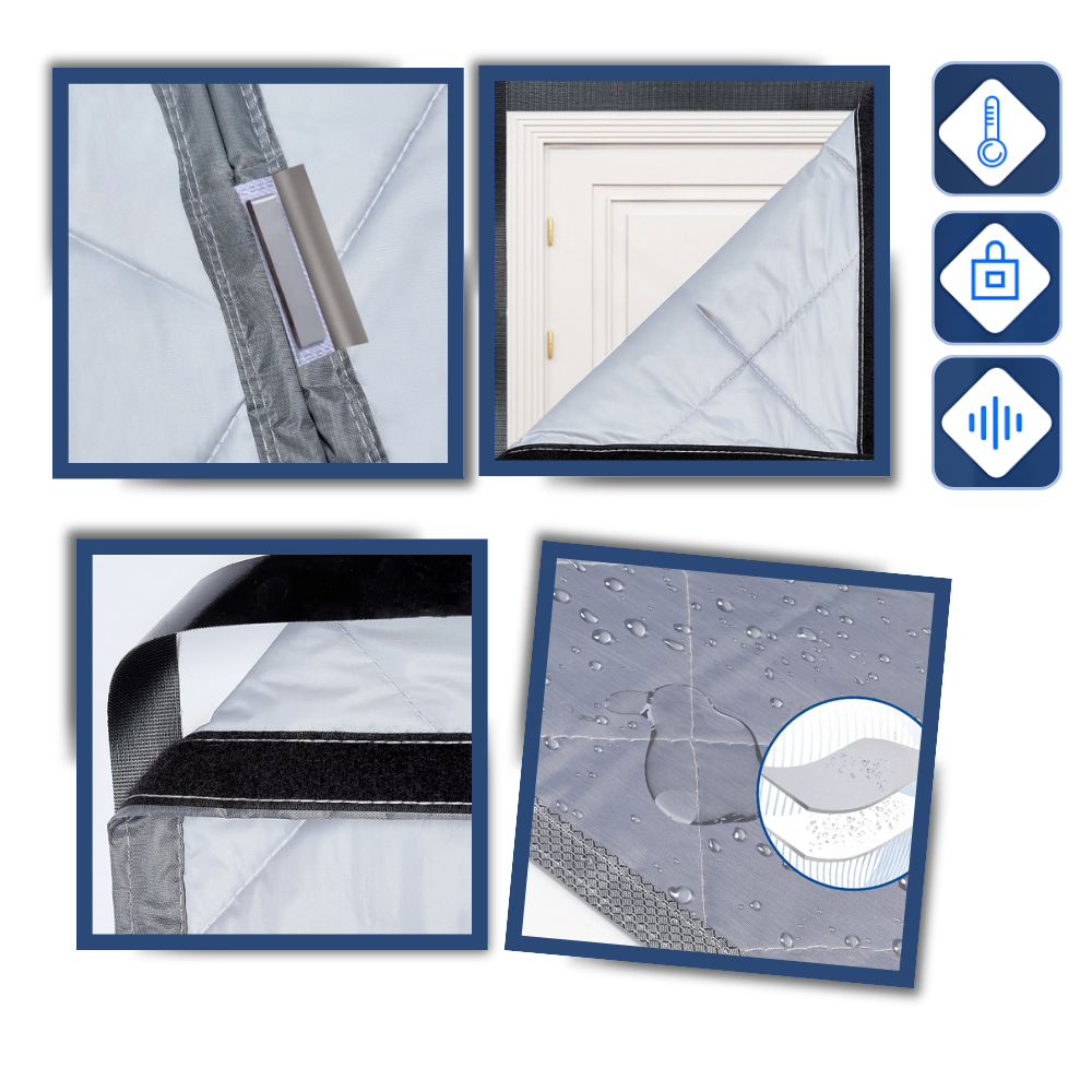 Stylish Thermal Efficient Door Curtain