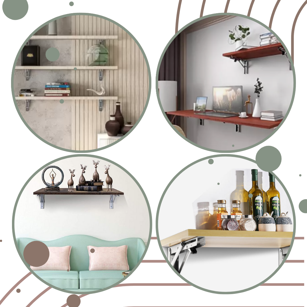 Stylish Wall Mounted Folding Table