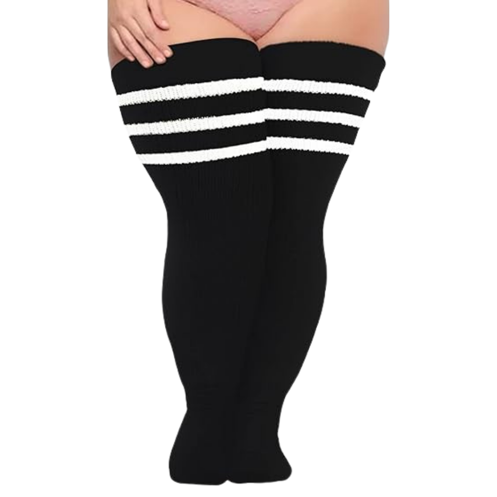 Toe Reinforced Women's Thigh High Socks