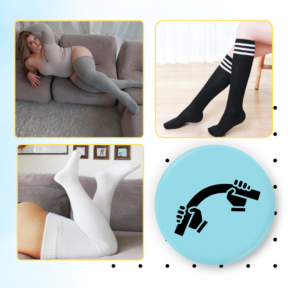 Toe Reinforced Women's Thigh High Socks