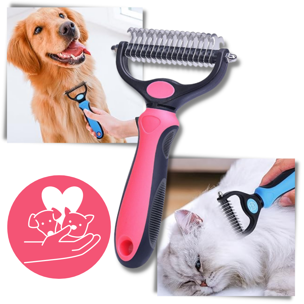 Ultimate Deshedding Brush for Dogs and Cats