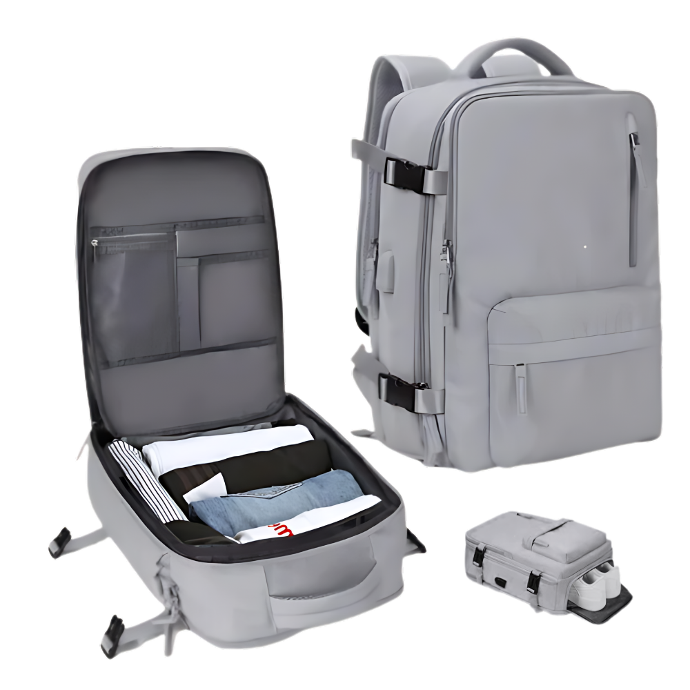 Waterproof USB Charging Travel Rucksack