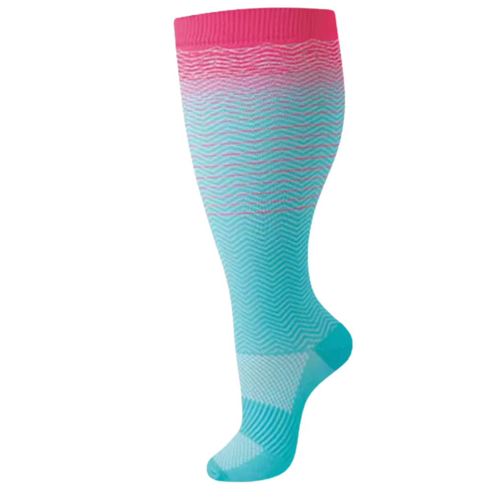 Wide Breathable Compression Sock
