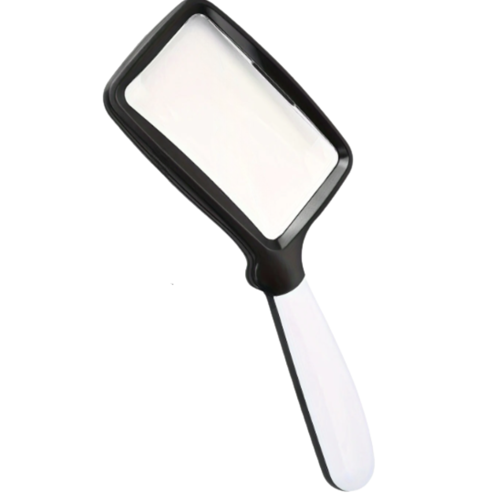 Wide Bright Reading Rectangular Magnifier